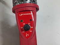 Kunststoflasapparaat - 20-63mm - 230v rothenberger, roweld p63-s6, bouwjaar 2011 - afbeelding 6 van  9