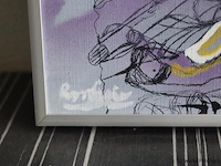 Kunstuitleen maassluis olieverfdoek "zomer" in lijst - 2 stuks - afbeelding 3 van  9