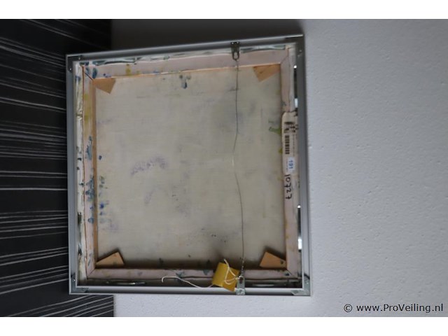 Kunstuitleen maassluis olieverfdoek "zomer" in lijst - 2 stuks - afbeelding 4 van  9