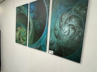 Kunstwerk, 3-luik - afbeelding 1 van  2