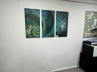 Kunstwerk, 3-luik - afbeelding 2 van  2