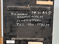 Kunstwerk, f. van eeden, collage - afbeelding 7 van  16