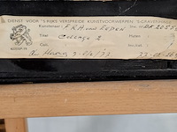 Kunstwerk, f. van eeden, collage - afbeelding 8 van  16