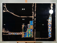 Kunstwerk, gemengde techniek, maya wildevuur, compositie - afbeelding 2 van  8