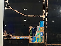 Kunstwerk, gemengde techniek, maya wildevuur, compositie - afbeelding 3 van  8