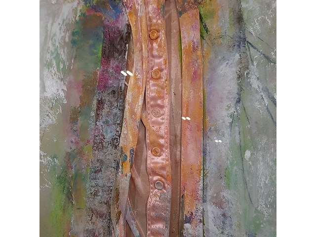 Kunstwerk, gemengde techniek, maya wildevuur, europese vrouwen, 1990 - afbeelding 6 van  8