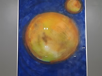 Kunstwerk, gemengde techniek, maya wildevuur, het heelal - afbeelding 2 van  7