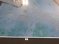 Kunstwerk, gemengde techniek, maya wildevuur, vis, 1990 - afbeelding 6 van  8