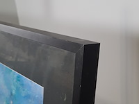 Kunstwerk, gemengde techniek, maya wildevuur, vis, 1990 - afbeelding 7 van  8