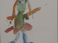 Kunstwerk in lijst, maya wildevuur (1944-2023), 1995 - afbeelding 2 van  5