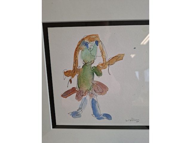 Kunstwerk in lijst, maya wildevuur (1944-2023), 1995 - afbeelding 3 van  5