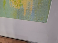 Kunstwerk in lijst, maya wildevuur, bloemenvelden - afbeelding 5 van  9