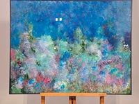 Kunstwerk in lijst, maya wildevuur, compositie - afbeelding 2 van  8