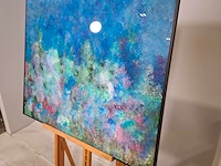 Kunstwerk in lijst, maya wildevuur, compositie - afbeelding 4 van  8