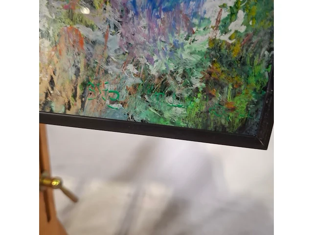 Kunstwerk in lijst, maya wildevuur, compositie - afbeelding 5 van  8