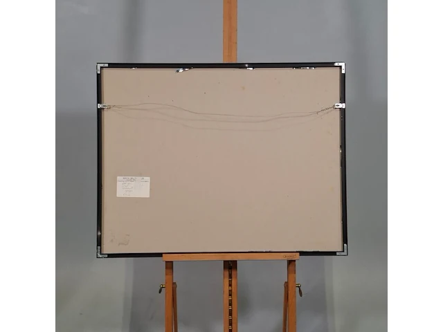 Kunstwerk in lijst, maya wildevuur, compositie - afbeelding 7 van  8