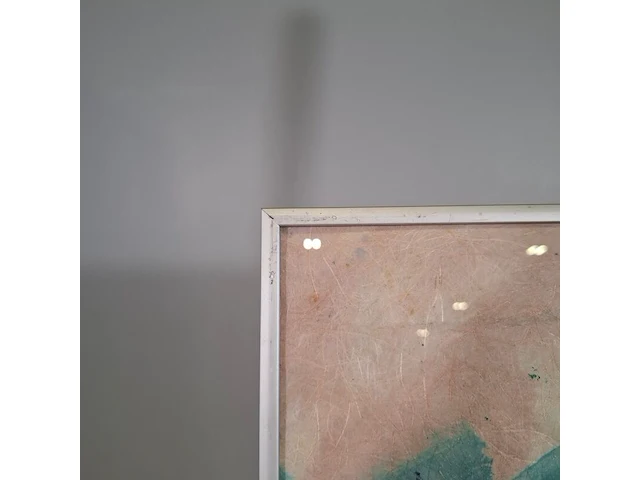 Kunstwerk in lijst, maya wildevuur, compositie - afbeelding 3 van  7