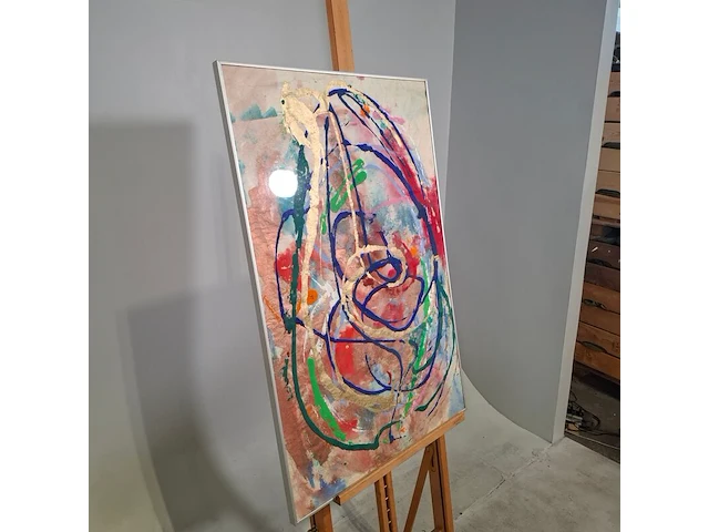 Kunstwerk in lijst, maya wildevuur, compositie - afbeelding 4 van  7