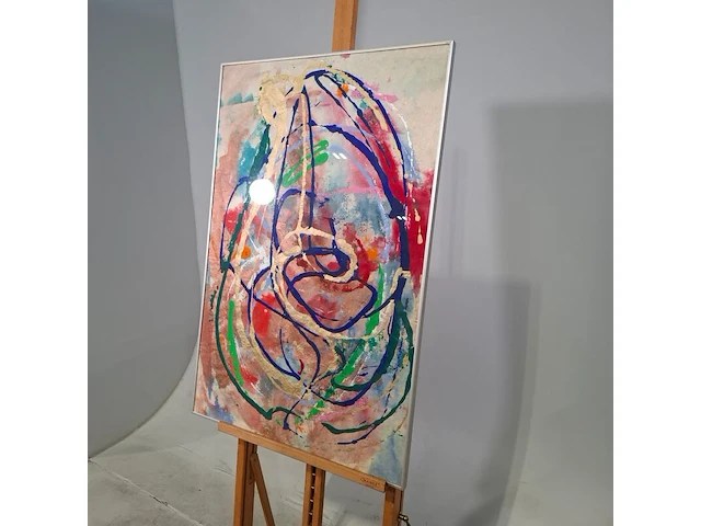 Kunstwerk in lijst, maya wildevuur, compositie - afbeelding 5 van  7
