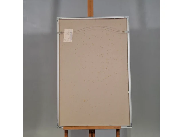 Kunstwerk in lijst, maya wildevuur, compositie - afbeelding 6 van  7