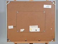 Kunstwerk in lijst, maya wildevuur, gottskar zweden, 1991 - afbeelding 8 van  9