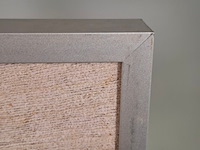 Kunstwerk in lijst, maya wildevuur, strand, zijde - afbeelding 4 van  6
