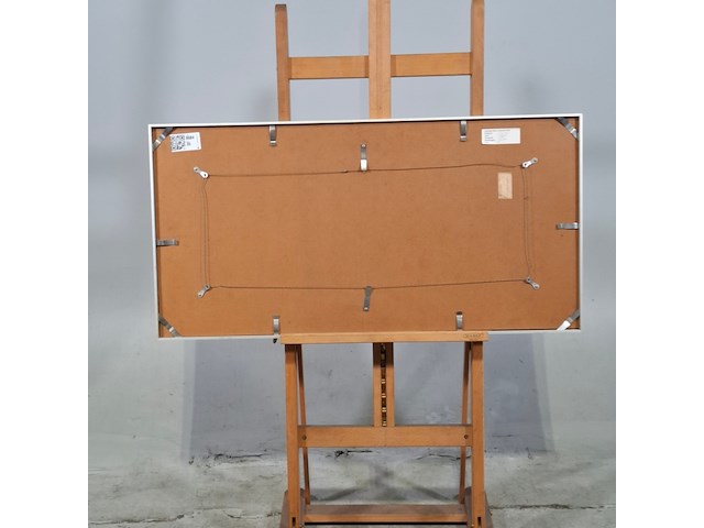 Kunstwerk in lijst, maya wildevuur, strand, zijde - afbeelding 5 van  6