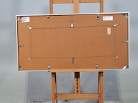 Kunstwerk in lijst, maya wildevuur, strand, zijde - afbeelding 5 van  6