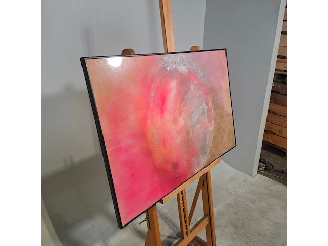 Kunstwerk in lijst, maya wildevuur, 't heelal - afbeelding 3 van  7
