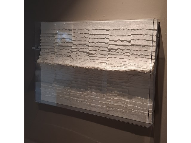 Kunstwerk, ingelijst achter glas - afbeelding 2 van  8