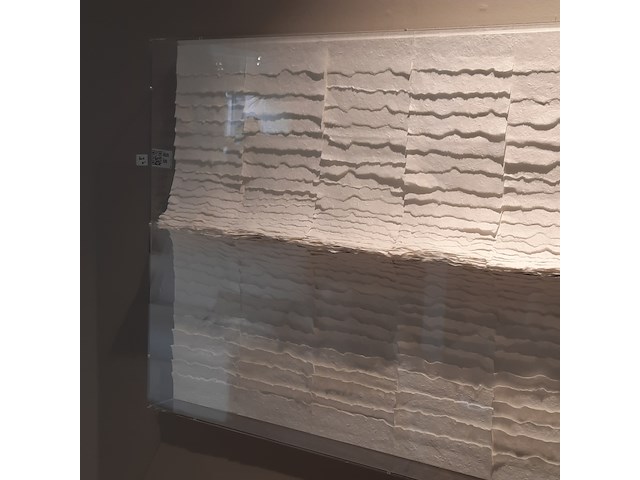 Kunstwerk, ingelijst achter glas - afbeelding 3 van  8