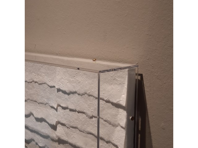 Kunstwerk, ingelijst achter glas - afbeelding 7 van  8