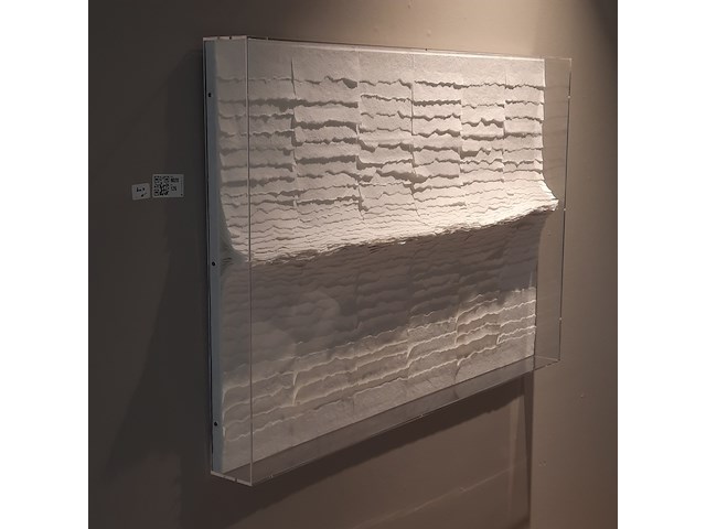 Kunstwerk, ingelijst achter glas - afbeelding 8 van  8
