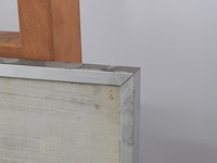 Kunstwerk, maya wildevuur (1944-2023), strandpalen - zijdecollage - afbeelding 7 van  9