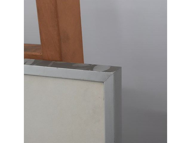 Kunstwerk, maya wildevuur (1944-2023), vlakken - zijdecollage - afbeelding 5 van  6