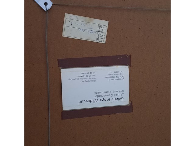 Kunstwerk, maya wildevuur, 1988 - afbeelding 8 van  8