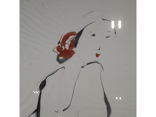 Kunstwerk, maya wildevuur, 1993 - afbeelding 5 van  8