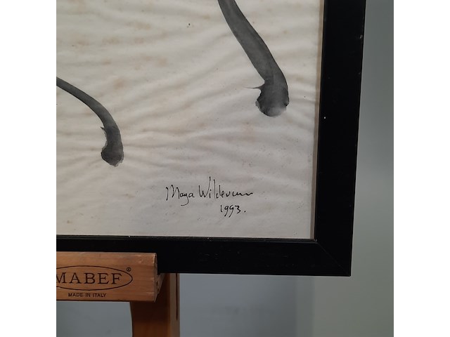 Kunstwerk, maya wildevuur, 1993 - afbeelding 6 van  8