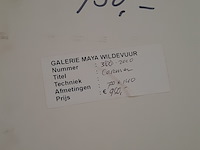 Kunstwerk, maya wildevuur, 1993 - afbeelding 8 van  8