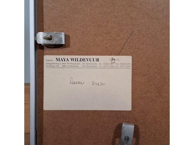 Kunstwerk, maya wildevuur, 1997 - afbeelding 7 van  15