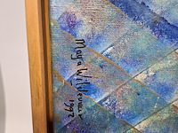 Kunstwerk, maya wildevuur, abstract, 1992 - afbeelding 8 van  11