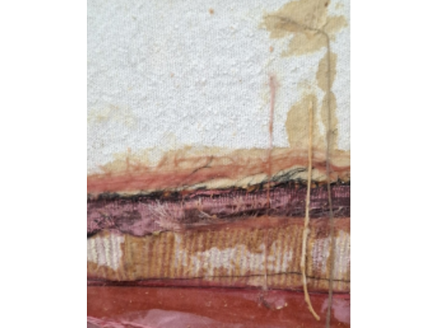 Kunstwerk, maya wildevuur, compositie, 1989 - afbeelding 1 van  9