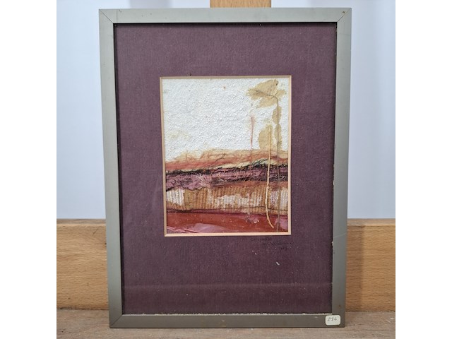 Kunstwerk, maya wildevuur, compositie, 1989 - afbeelding 2 van  9