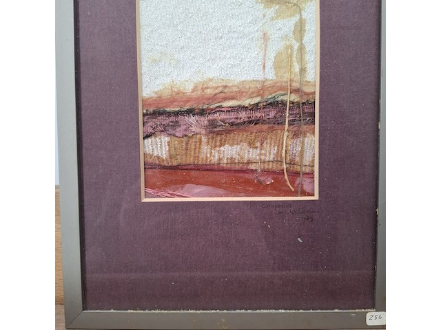 Kunstwerk, maya wildevuur, compositie, 1989 - afbeelding 4 van  9