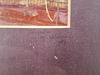 Kunstwerk, maya wildevuur, compositie, 1989 - afbeelding 5 van  9