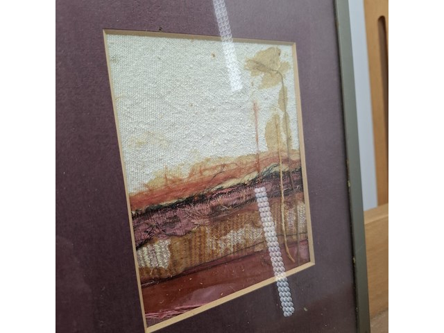 Kunstwerk, maya wildevuur, compositie, 1989 - afbeelding 6 van  9