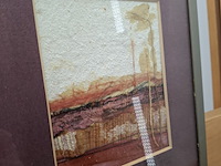 Kunstwerk, maya wildevuur, compositie, 1989 - afbeelding 6 van  9