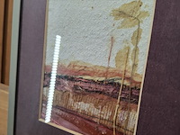 Kunstwerk, maya wildevuur, compositie, 1989 - afbeelding 7 van  9