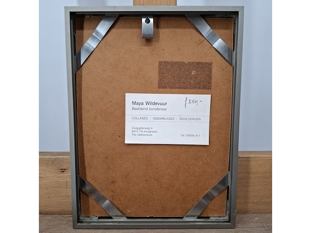 Kunstwerk, maya wildevuur, compositie, 1989 - afbeelding 8 van  9