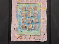 Kunstwerk, maya wildevuur, compositie, 1997 - afbeelding 3 van  8